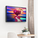 5D Round Drill Diamond Painting Kit DIY Heart Tree Mosaic Drawing Home Deco