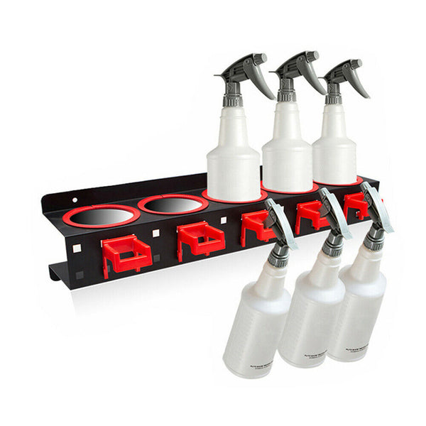Car Beauty Shop tools Spray Bottle Storage Rack Abrasive Material Hanging Rail
