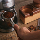 Mat Stand Tamper Station Coffee Filter Tamper Holder Espresso Coffee Knock Box