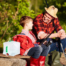 Folding Bucket Water Bag - Durable & BPA Free Material Bag with Double Handles