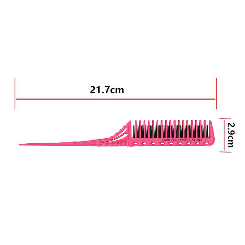 Tail Combs Salon Home Hair Cutting Hairdressing Sectioning Dyeing Brush Comb