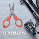 Portable Travel Fishing Mini Scissor Folding Line Cutter Fishing Accessories