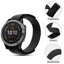 Nylon Loop Strap for Garmin Fenix 7/7S/7X/6X/6S/6 Pro/5X/5S Sport Watch Ban