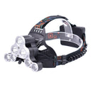 LED Sensor Headlamp Rechargeable Flashlight Fishing Running Light USB Headlamp
