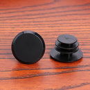 2pcs Bicycle Handlebar Plug Plastic Mountain Bike Grips End Covers (Black) Newly