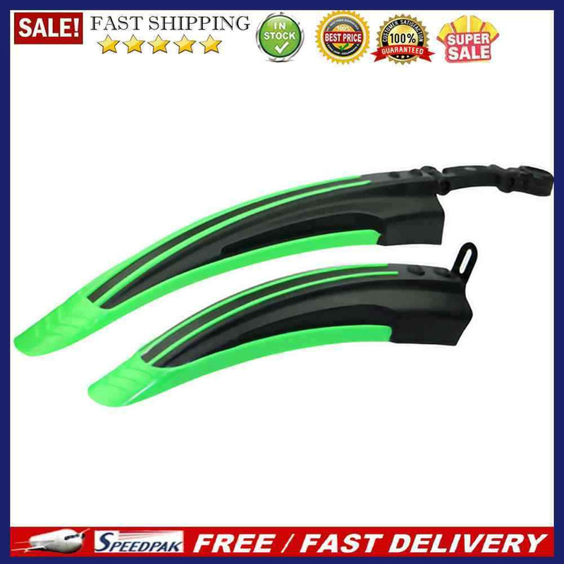 Universal 2pcs Bicycle Front Rear Mudguard for 20/22/24/26 inch Mountain Bi