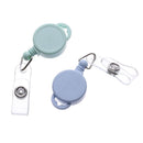 Clip Office Supplies ID Name Card Badge Holder Lanyards Retractable Key Ring