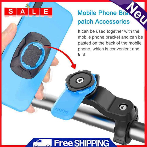 Universal Bicycle Phone Bracket Rotating Bike Cellphone Stand Fixing Clamps