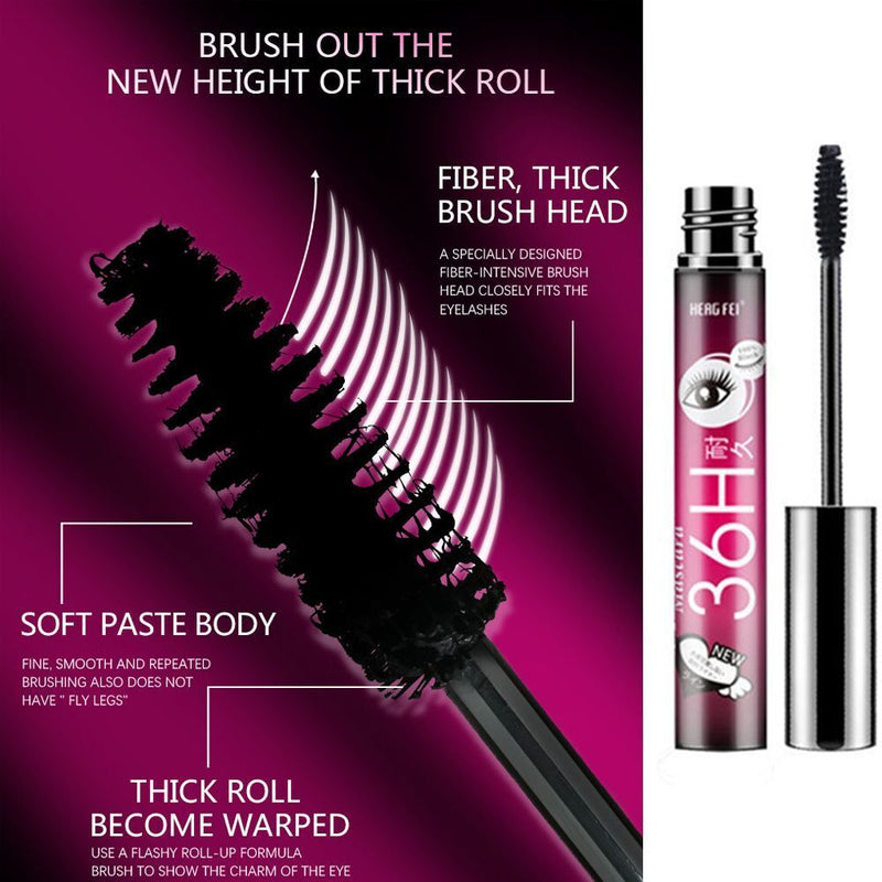 Waterproof Eye Makeup Tools Thicker Longer Curling 4D Silk Fiber Mascara