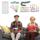 53pcs Knitting Kit Needle Clip Hook Art Craft Markers Cross Stitch Tools