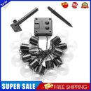 10 LED String Light Bulbs Solar Energy Hook Lamp Party Decor (Colorful)