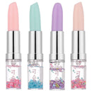 Signature Pens Lipstick Shape Pen Cartoon Ball-point Pen Glitter Gel Stationery