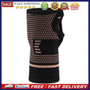 Knitted Wrist Brace Guard for Sports Gym Compression Wrap Protective Hand Glo