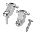 1 Pair Electric Guitar String Buckle with Screws for Fender Strat ST TL Holde