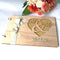 5x20pcs Wooden Guest Book Signs Wedding Marriage Guestbook Decor (JM01457)