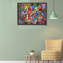 5D Diamond Painting Kit DIY Colorful Birds Full Square Drill Mosaic Picture Wall