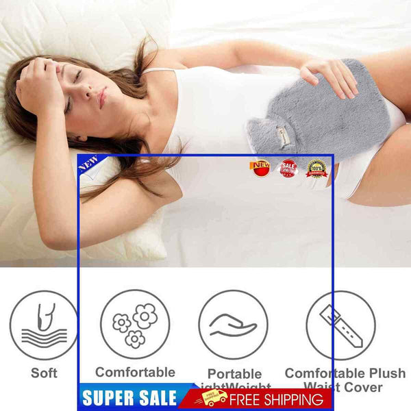 #A Plush PVC Hand Feet Hot Water Bags Thickened Hot Water Bottle Bag Heat Pack K