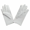 1Pair Kid Gloves White Short Satin Feel Hold Flower For 3-10 & H0V5 I0P0 X4M1