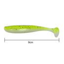 10x 9cm 4.2g Bionic Mandarin Fish Fishing Lures Artificial Soft Bait (4) Newly