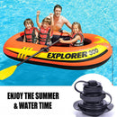 2 in 1 Air Valve Nozzle Caps for Inflatable Boat Kayak Pump Adapter (4pcs)