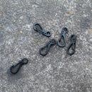 Mini Carabiner Keychain Outdoor Climbing Spring Buckle EDC Tool (Black) Newly