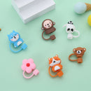 Tips Silicone Straw Plug Cup Accessories Drinking Dust Cap Cartoon Plugs Cover