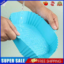 #A Silicone Air Fryers Oven Baking Tray Temperature Resistant for Home Kitchen