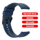 22mm Silicone Band for Huawei Watch GT 3 46mm/GT Runner Strap (Dark Blue)