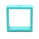 10pcs Transparent Floating Display Stand Necklace Bracelet Jewelry Square Hol