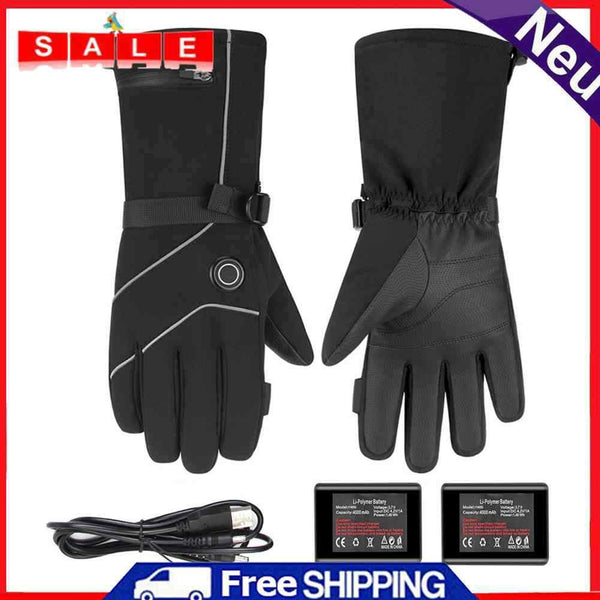 Unisex Touchscreen Winter Thermal Warm Gloves Anti-Brief Waterproof Fleece Lined