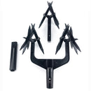 Portable Manual Soil Scarifier Turning Tool Lawn Garden Aerator Rotary Till