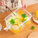 Large Cold Kettle Refrigerator with Faucet Lemonade Beverage Dispenser (5L)