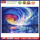 Aurora 5D Diamond Painting Embroidery Cross Crafts Stitch Kit Home Decor