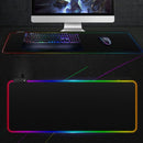 USB Extended Keyboard Mice Mat Gaming Mouse Pad RGB Luminous For PC Laptop