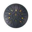 6 Inch Steel Tongue Drum with Drumsticks Hand Pan Drums Percussion Instruments