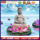 5D DIY Diamond Painting Full Round Drill Flower Buddha Wall Decor Rhinestone