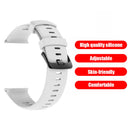 Adjustable Silicone Strap Bracelet Watchband for Polar Vantage V2 (White) Newly