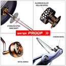 Spool Spinning Fishing Reel Ball Bearings Carp Saltwater Bass Wheel (4000) Newly