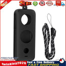 Soft Silicone Cover Housing for Insta360 ONE X2 Protective Shell (Black) Newly