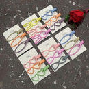 Colourful Geometric Hair pin 3pcs Set Side Hair Clip Hairpins BB Clips