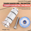 LEBYCLE Bicycle Expansion Fork Steerer Bike Stem Top Cap Compression Star Slot