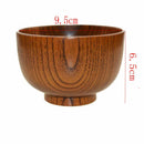 Jujube Wooden Bowl Chinese Rice Bowls Kids Lunch Box Baby Feeding Containers