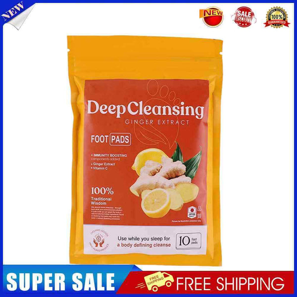 Bamboo Vinegar Ginger Foot PatchRelieve Fatigue Improve Sleep Quality(old)