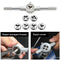 8pcs M3-M12 Metric Die Wrench Sets Circular Die Screw Thread Taps and Dies Newly
