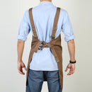 Men Lady Daily Apron Adjustable Cafe Restaurant Pinafore Kitchen Home (E) Newly