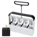 Manual Quad Soil Blocker Mini 4 Hand Held Soil Block Maker for Seedlings Newly