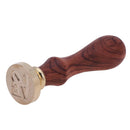 Love Series ?Retro Wood Handle Sealing Wax Documents Custom Stamp Seal(W16)