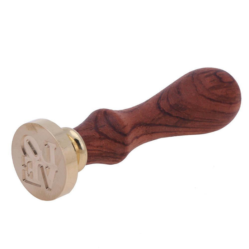 Love Series ?Retro Wood Handle Sealing Wax Documents Custom Stamp Seal(W16)