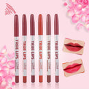 Lasting Makeup Tool Waterproof Contour Lipstick Matt Lip Liner Pencil Lipstick