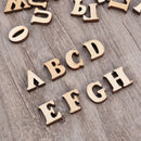 Patchwork Wood Sign Cutting Discs Tile Alphabet Unfinished Wooden Letters